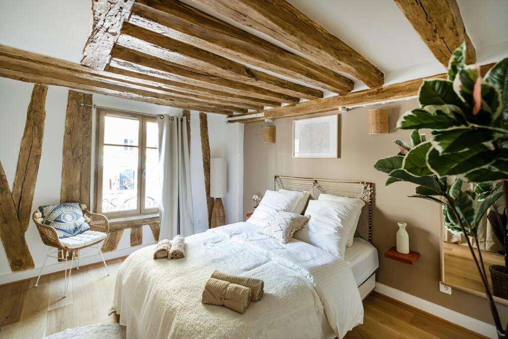 Pavillon Eden - Le Nid - Le Marais Apartment Paris Bagian luar foto